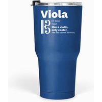 Viola Cool Instrument Quintal Harmony Alto Clef Tumblers 30 Oz