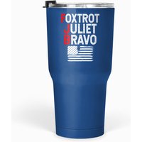 Foxtrot Juliet Bravo America Us Tumblers 30 Oz