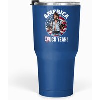 Rare New Funny America Chuck Yeah Patriotic Usa Chuck Norris Gift Tumblers 30 Oz