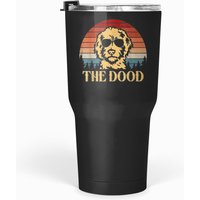 Vintage Goldendoodle The Dood Gift Dad Mom Kids Essential Tumblers 30 Oz