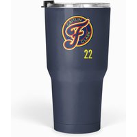 Caitlin Clark 22 Indiana Fever Tumblers 30 Oz, Women Basketball Tumblers 30 Oz