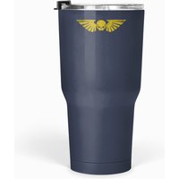 Warhammer 40k Imperial Guard Golden Symbol Tumblers 30 Oz