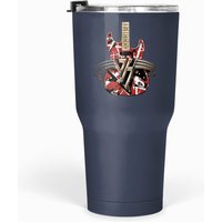 Red Van Guitar Halen Tumblers 30 Oz