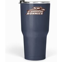 St Bonaventure Bonnies Primary Logo Distressed Tumblers 30 Oz