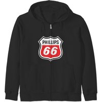 Phillips 66 Food Logo Chain Restaurant Zip Hoodies