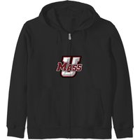 Umass Grey And White Sports (professional Perfect Gift Zip Hoodies