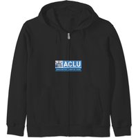 Aclu Logo Zip Hoodies