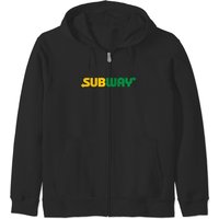 Subways Food Logo Zip Hoodies
