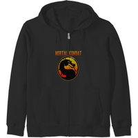 Mortal Kombat Vintage Mortal Kombat Zip Hoodies