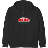 Papa Johns Pizza Logo Zip Hoodies