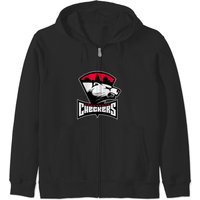 Charlotte Checkers Ice Hockey Team Zip Hoodies
