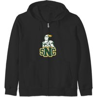 St Norbert College Green Knights Zip Hoodies
