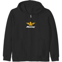 Mooney Vintage Aircraft Usa Zip Hoodies