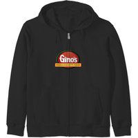 Gino's Pizza And Spaghetti Restaurant Food Chain Zip Hoodies