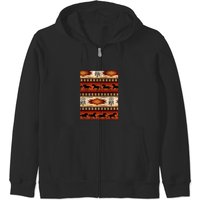 Native American Design Active Native American Design Active Zip Hoodies