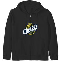 Church's Chicken Food Logo Restaurant Zip Hoodies