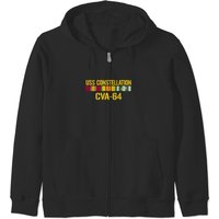 Uss Constellation Cva-64 Vietnam Veteran Zip Hoodies