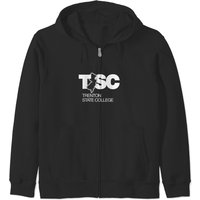 1990_s Trenton State College Graphic Classic Zip Hoodies