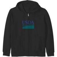 Department Of Agriculture Usda Logo Zip Hoodies