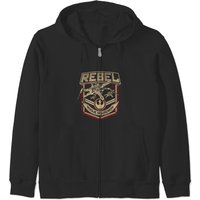 Star Warsss Xwing Rebels Rogue Squadron Badge Graphic Zip Hoodies
