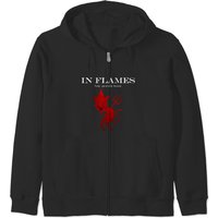 In Flames Metal Zip Hoodies