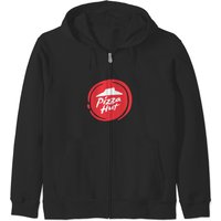 Pizza Hut Food Logo Restaurant Zip Hoodies