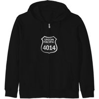 Bouclier Union Pacific Big Boy 4014 Zip Hoodies