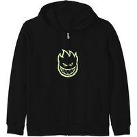 Spitfire Logo Zip Hoodies For Skateboarders