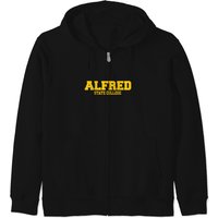 Alfred State College Pullover Zip Hoodies