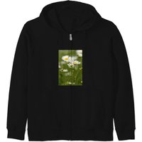 Chamomile Wild Flower Closeup 1188 Zip Hoodies