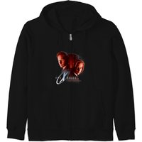 The X-files Mulder And Scully Fight The Future 90s T-shirt Zip Hoodies