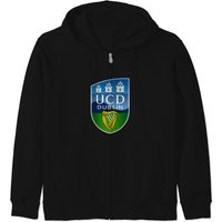 10325 Ucd University College Dublin Logo T-shirt Zip Hoodies