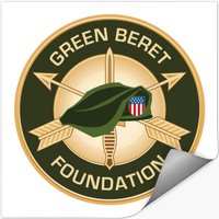 Halo Happy Hour Green Beret Foundation Stickers