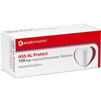ASS AL Protect 100 mg magensaftresistente Tabletten bei erhöhtem Herzinfarkt- und Schlaganfallrisiko ASS AL Protect 100 mg magensaftresistente Tabletten bei erhöhtem Herzinfarkt- und Schlaganfallrisiko