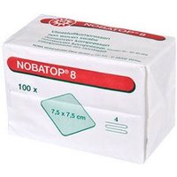 NOBATOP® 8 7,5 x 7,5 cm unsteril NOBATOP® 8 7,5 x 7,5 cm unsteril