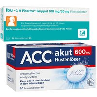 Grippeset IBU 1A GRIPPAL + ACC akut Grippeset IBU 1A GRIPPAL + ACC akut
