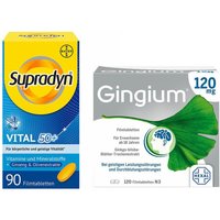 Supradyn® Vital 50+ Ginseng + Olive + Gingium® 120 mg Supradyn® Vital 50+ Ginseng + Olive + Gingium® 120 mg