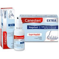 Canesten® EXTRA Nagelpilz-Set mit EXTRA Spray Canesten® EXTRA Nagelpilz-Set mit EXTRA Spray