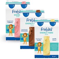 Frebini Energy Fibre Trinknahrung Schokolade, Vanille, Erdbeere Frebini Energy Fibre Trinknahrung Schokolade, Vanille, Erdbeere