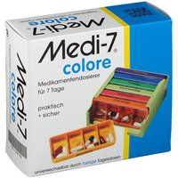 Medi-7 Medikamentendosierer für 7 Tage colore Medi-7 Medikamentendosierer für 7 Tage colore