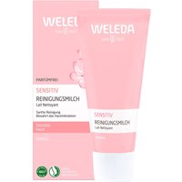 Weleda Sensitiv Reinigungsmilch - Milde Reinigung mit Mandel- und Pflaumenkernölen für sensible Haut Weleda Sensitiv Reinigungsmilch - Milde Reinigung mit Mandel- und Pflaumenkernölen für sensible Haut