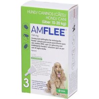 AMFLEE spot-on soluz 3 pipette 1,34 ml 134 mg cani da 10 a 20 Kg