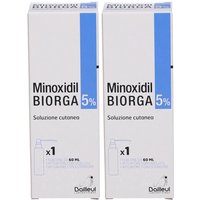 Minoxidil Biorga 5% soluzione cutanea