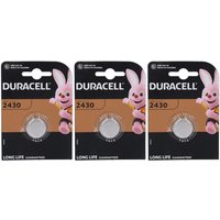 Duracell Batterie a Bottone 2430 al Litio da 3V