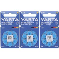 Batterie Per Apparecchi Acustici Varta 675