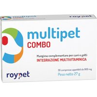 Multipet Combo Integratore Vitaminico Per Cani E Gatti 30 Compresse