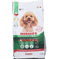 Morando Crocchette con Manzo, Piselli e Polpa di Barbabietola per Cani Adulti Taglia Mini