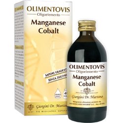 Olimentovis Oligoelemento Manganese Cobalt Liquido Analcolico Senza Zuccheri 200 Ml 40 Dosi
