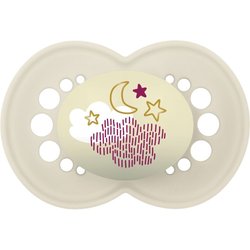 MAM Night 6+ Succhietto Silicone Femmina 2 Pezzi MAM Night 6+ Succhietto Silicone Femmina 2 Pezzi