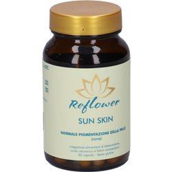 Reflower - Sun Skin 30 Cps - Integratore Per Un’Abbronzatura Perfetta E La Protezione Della Pelle